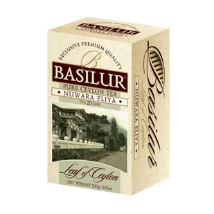 Herbata Leaf of Ceylon Nuwara Eliya 40g w saszetkach BASILUR - Kawa w kapsułkach i saszetkach - miniaturka - grafika 1