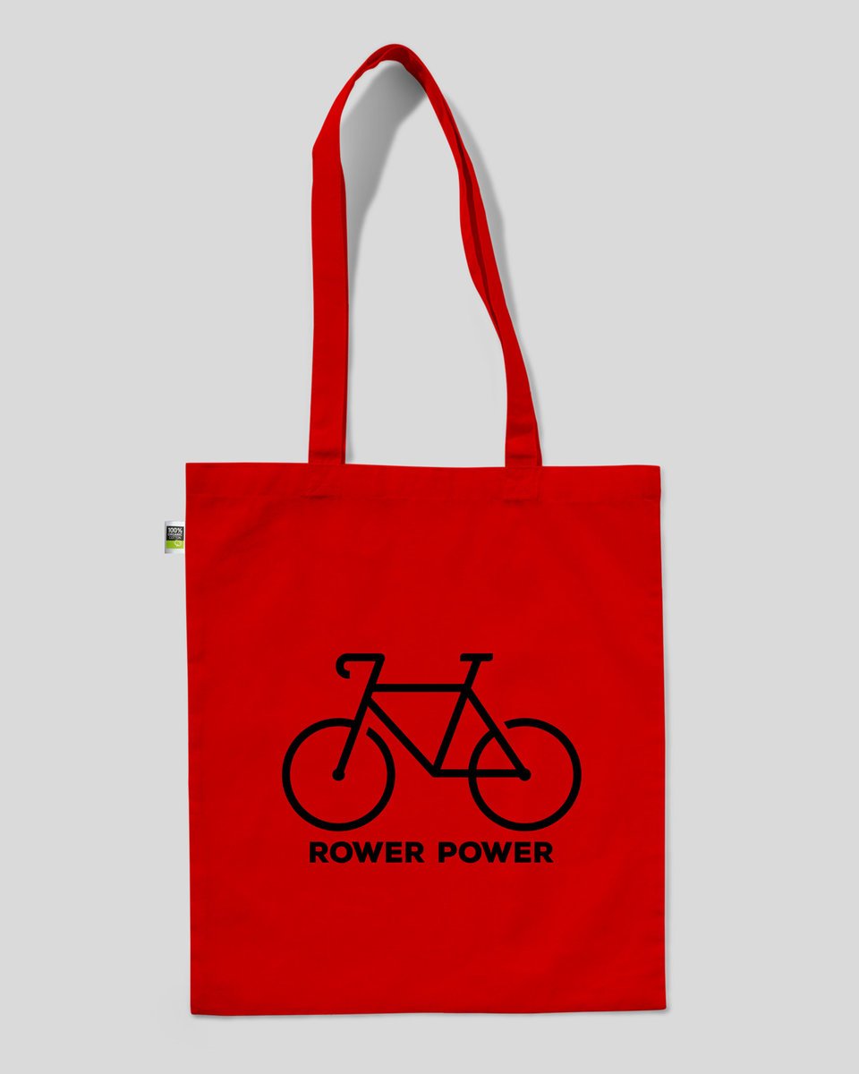 torba bawełniana na prezent na zakupy ROWER POWER
