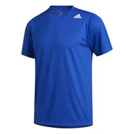 Koszulki męskie - Koszulka męska adidas GC8345 FL_SPR Z FT 3ST Niebieska - miniaturka - grafika 1