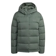 Kurtki damskie - adidas Damska kurtka puchowa z kapturem Helionic Hooded Down Jacket (DOWN) - miniaturka - grafika 1