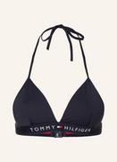 Stroje kąpielowe - Tommy Hilfiger Góra Od Bikini Trójkątnego blau - miniaturka - grafika 1