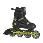 Rolki - Rolki Fila Wizy Alu rekreacyjne regulowane czarne r. 32-35 - miniaturka - grafika 1