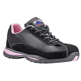 Buty Damski sportowy S1P HRO Czarny Różowy 38 - Obuwie robocze - miniaturka - grafika 1
