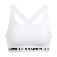 Bielizna sportowa damska - Biustonosz treningowy Under Armour Crossback Mid - miniaturka - grafika 1