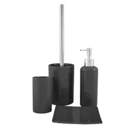 Mydelniczki i dozowniki mydła - Dozownik do mydła coral czarny - miniaturka - grafika 1