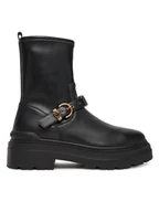 Botki damskie - PINKO Botki Mia 27 SD0447P061 Czarny - miniaturka - grafika 1