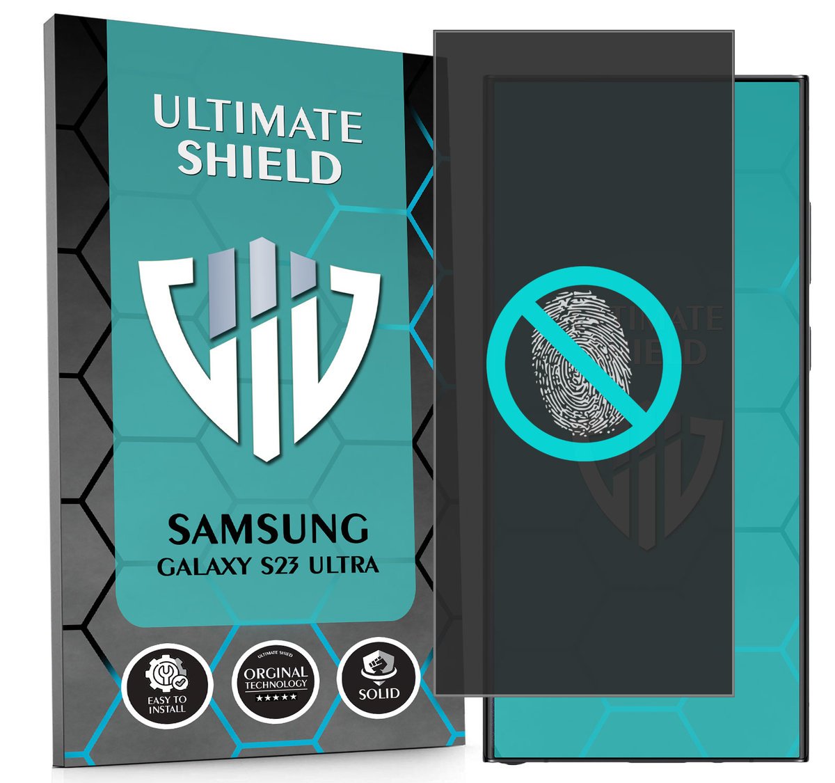 NAJLEPSZE SZKŁO 5D PEŁNE DO SAMSUNG GALAXY S23 ULTRA NIETŁUKĄCE ORYGINAŁ