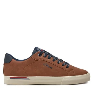 Sneakersy s.Oliver 5-13630-42 Brązowy - Sneakersy męskie - miniaturka - grafika 1
