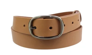 Pasek Damski Skórzany CEZ-MAR (PL) Skóra Licowa EXTRA 30 mm CIELISTY - Paski - miniaturka - grafika 4