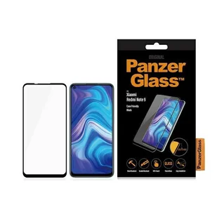 PanzerGlass E2E Regular Xiaomi Redmi Note 9 Case Friendly czarny/black - Szkła hartowane na telefon - miniaturka - grafika 2