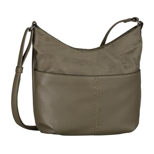 TOM TAILOR Miha damska torba na ramię Crossbody Bag średnia, zielony, m