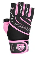 Rękawice do ćwiczeń - Rękawice fitness Power System  Dámské Fitness Rukavice Rebell Girl Růžové XS - miniaturka - grafika 1