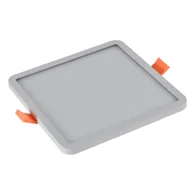 Oprawy, klosze i abażury - Azzardo Slim 15 Square 4000K IP44 AZ4378 AZ4378 - miniaturka - grafika 1