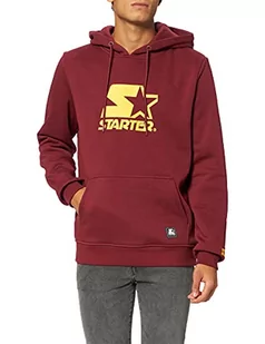 Starter Black Label Męska bluza z kapturem The Classic Logo, męska bluza z logo z przodu, w 11 różnych kolorach, rozmiar S-XXL, port, XXL - Bluzy męskie - miniaturka - grafika 1