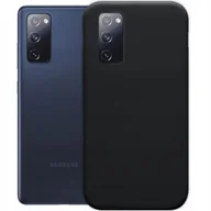 Etui i futerały do telefonów - Etui Do Samsung Galaxy S20 Fe / 5G Gumowe Obudowa Czarne Matowe Silikon - miniaturka - grafika 1