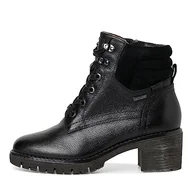 Botki damskie - Tamaris Comfort Damskie 8-86215-41 skórzane Comfort Fit wymienna wkładka DUOtex niski obcas, botki, czarne, 36 EU, czarny, 36 EU Weit - miniaturka - grafika 1