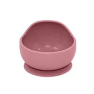 Kubki dla dzieci - Miseczka z przyssawką antyalergiczna różowa 6m+ PETITE&MARS - miniaturka - grafika 1