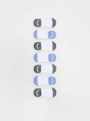Skarpetki dla dzieci - Reserved - Skarpetki z bawełną 7 pack - biały - miniaturka - grafika 1