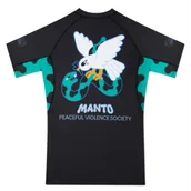 Kimona, stroje i obuwie - MANTO Rashguard Krótki Rękaw DOVE - miniaturka - grafika 1