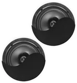 Głośniki i kolumny - Power Dynamics Zestaw głośników sufitowych 2szt NCBT8B BT 8" czarny one size - miniaturka - grafika 1