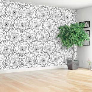 Fototapeta Wzór w kwiaty - Fototapety - miniaturka - grafika 1