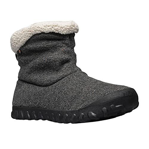 BOGS Damskie botki BMoc II Charcoal wodoodporne z ciepłą podszewką 72699, Grafitowy, 38 EU