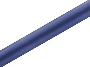 Party Deco Satyna gładka - ciemnoniebieska - 36 cm x 9 metrów SATR36-001C - Wesele i ślub - miniaturka - grafika 1