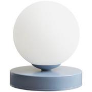 Lampy stojące - Lampka stołowa Ball Table 1076B16_S kulista niebieska - miniaturka - grafika 1