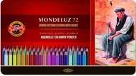 Przybory szkolne - Koh-I-Noor Kredki Mondeluz 72 kolory opakowanie metalowe - miniaturka - grafika 1