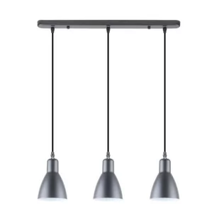 Mora lampa wisząca 3xE27 czarna A8102-3A - Lampy sufitowe - miniaturka - grafika 1