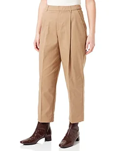 JJXX Damskie spodnie chinosy Jxlykke Relaxed Hw Chino Noos, brązowy, 28 - Spodnie damskie - miniaturka - grafika 1