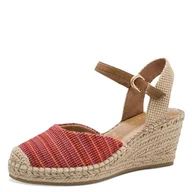 Czółenka - Tamaris Damskie czółenka 1-29610-42, RED Comb, 38 EU, Red Comb., 38 EU - miniaturka - grafika 1