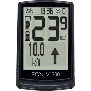 Licznik rowerowy SIGMA Eox View 1300 Standard Czarny - Liczniki rowerowe - miniaturka - grafika 1