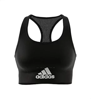 Biustonosze - Adidas Damski biustonosz sportowy W Bl Bt czarny/biały L 28839 - grafika 1