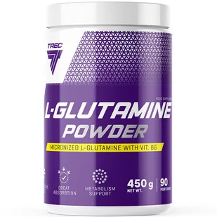 Trec L-Glutamine Powder 450g - Aminokwasy - miniaturka - grafika 1