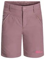 Spodenki damskie - Jack Wolfskin Dziewczęce szorty Sun K, ash Mauve, 164, Ash Mauve, 164 cm - miniaturka - grafika 1