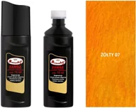 Środki do obuwia i ubrań - ŻÓŁTY RENOWATOR KOLORU SKÓRY ZAMSZU NUBUKU WELURU PŁYN RENOSKÓR EKO + PASTA - miniaturka - grafika 1