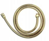 Węże prysznicowe - Zucchetti Stinnea wąż prysznicowy 150 cm, złoty 2565 - miniaturka - grafika 1