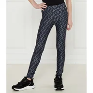 Spodnie sportowe damskie - Guess Legginsy Slim Fit - miniaturka - grafika 1