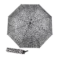 Parasole - Parasolka damska składana Perletti, wzór panterki - miniaturka - grafika 1