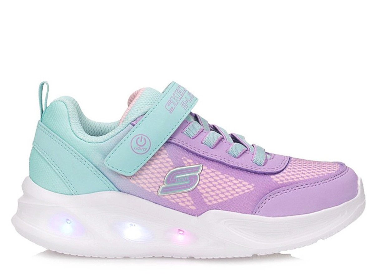 Buty dziecięce Skechers 303714LTQLV SKECHERS SOLA GLOW OMBRE DELUXE Różowe