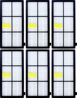 Filtry do odkurzaczy - Wymienny filtr Hepa 6 sztuk Do odkurzacza Irobot Roomba seria 800 / 900 805 865 870 871 876 880 960 965 966 980 Filtry do odkurzaczy, akcesoria Do Roomba - miniaturka - grafika 1