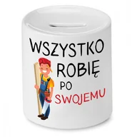 Skarbonki - Dla Konfidenta Skarbonka na Urodziny Na Prezent z Nadrukiem ze Zdjęciem + Opakowanie na prezent (wzór 02) - miniaturka - grafika 1
