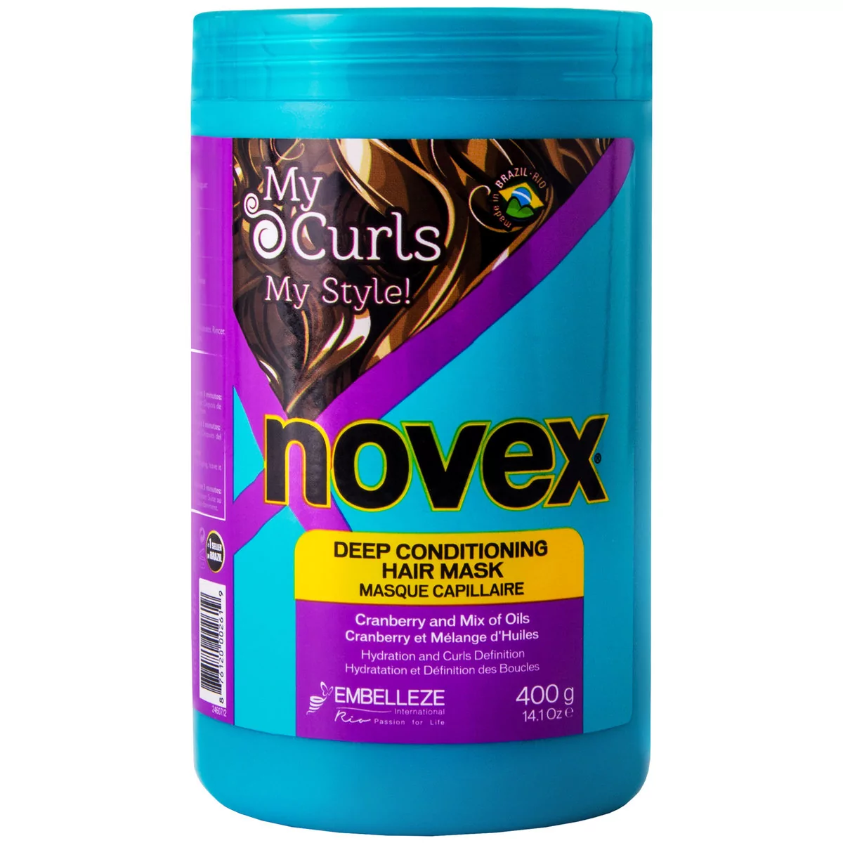 Novex NOVEX Creme de tratamento Ultra profundo meus cachos Memo rizador DOS cahos 400 G 14.1 oz by NOVEX NVX-6082-140