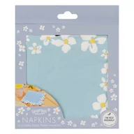 Dekoracje i nakrycia stołu na imprezę - Gingerray serwetki papierowe Flower Edge Floral Napkins - miniaturka - grafika 1