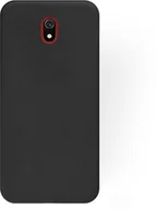 Etui i futerały do telefonów - Dla XIAOMI REDMI 8A - Etui na telefon komórkowy Ochrona Solidny pokrowiec MATT Etui BLACK - miniaturka - grafika 1
