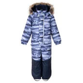 Kombinezony dla dzieci - Chłopięcy kombinezon zimowy ROCK las granatowy Lenne r.116 - miniaturka - grafika 1