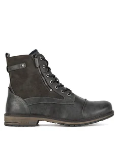 Mustang Trzewiki 4157-503 BIG2 Szary - Botki męskie - miniaturka - grafika 1