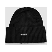 Czapki damskie - Pinko Czapka BOSNIA | z dodatkiem wełny i kaszmiru - miniaturka - grafika 1