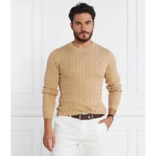 Gant Sweter Regular Fit - Swetry męskie - miniaturka - grafika 1